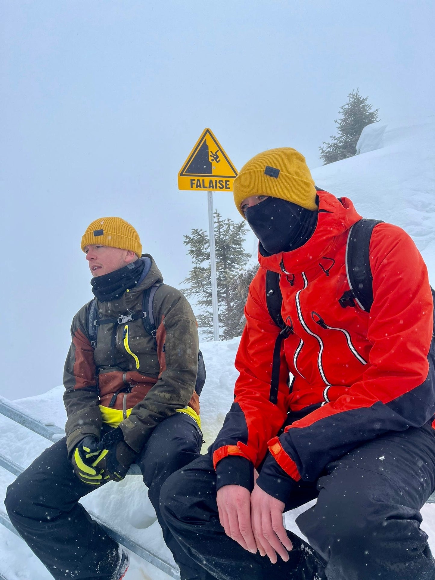 Fisherman beanie in Mustard