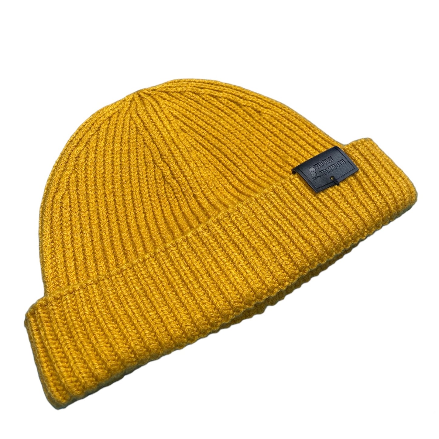 Fisherman beanie in Mustard