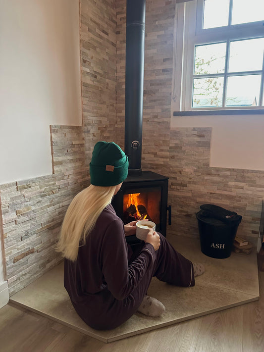 Original beanie in Pine green